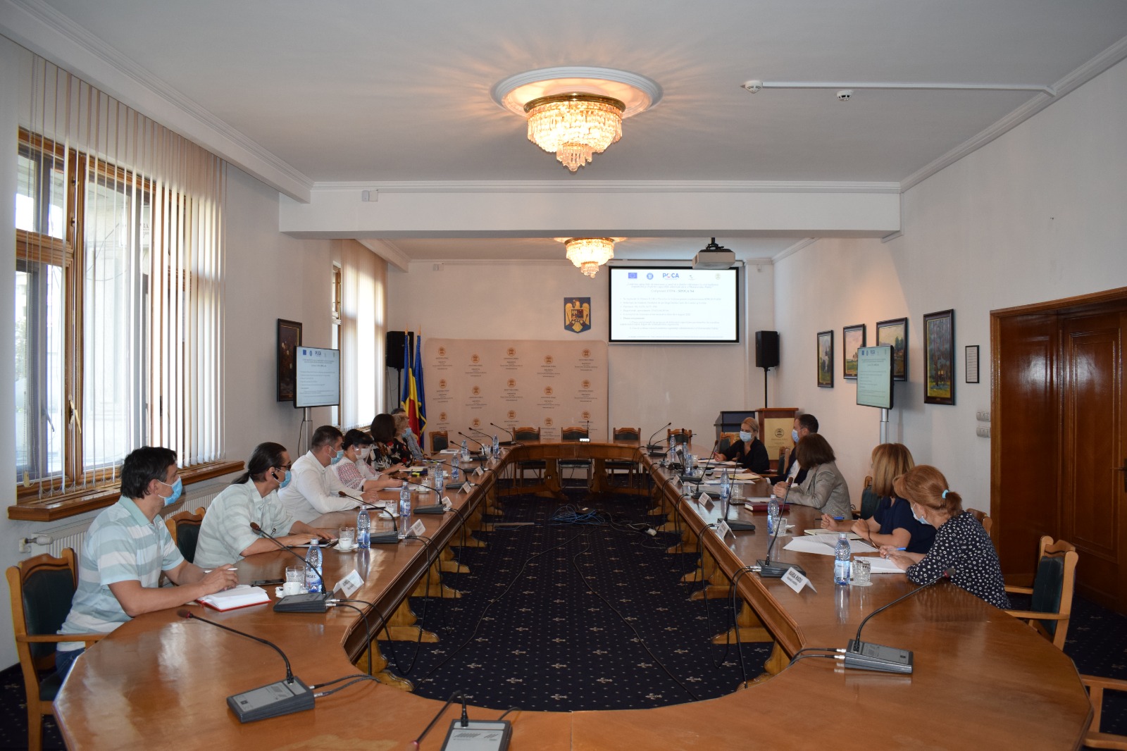 Kick-off echipă proiect PÎCCJ - 23 septembrie 2020
