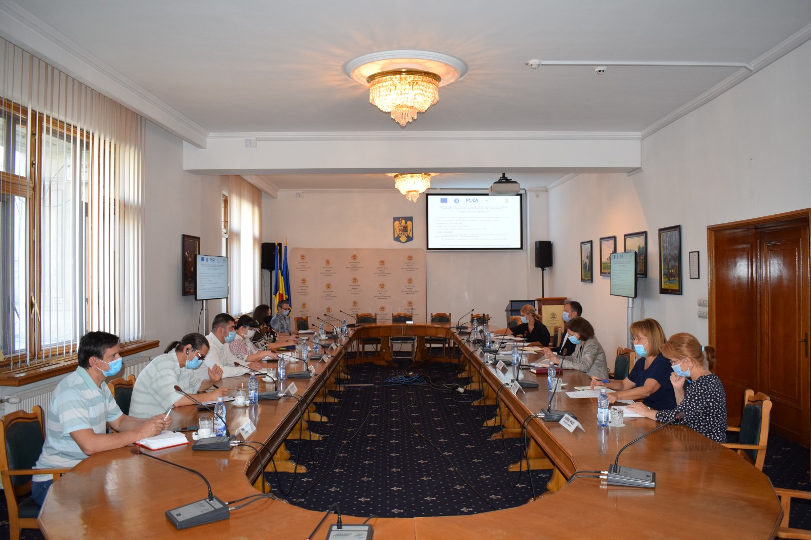 Kick-off echipă proiect PÎCCJ - 23 septembrie 2020
