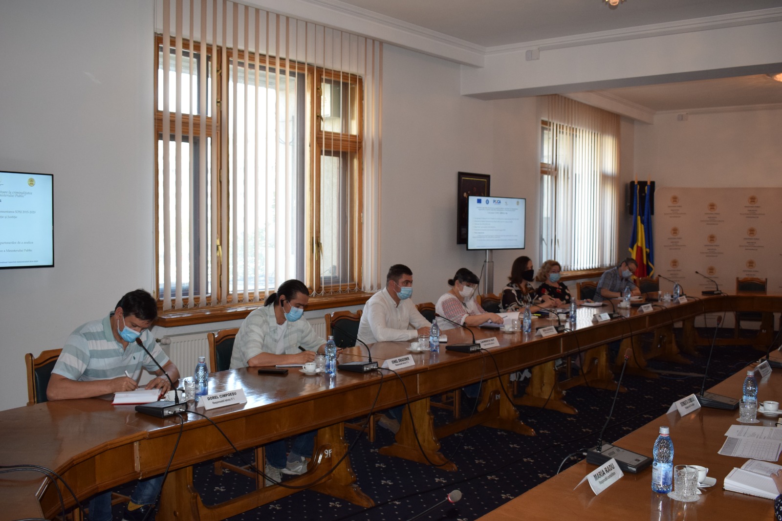 Kick-off echipă proiect PÎCCJ - 23 septembrie 2020